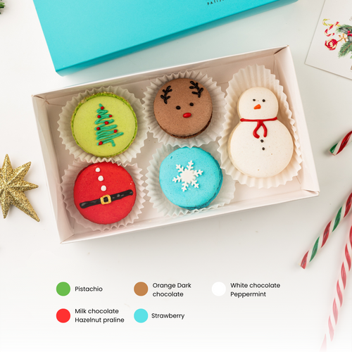 HOLIDAY CHEER MACARON BOX