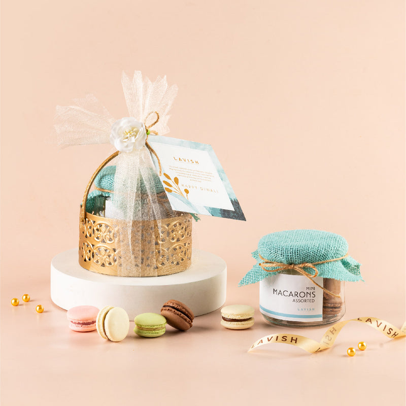 Mini Macaron Jar Hamper